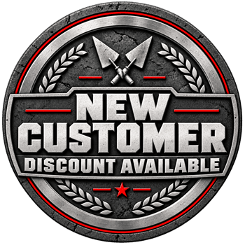 New Customer Discount Available badge
