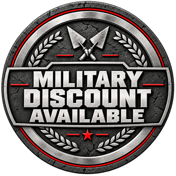 Military Discount Available badge